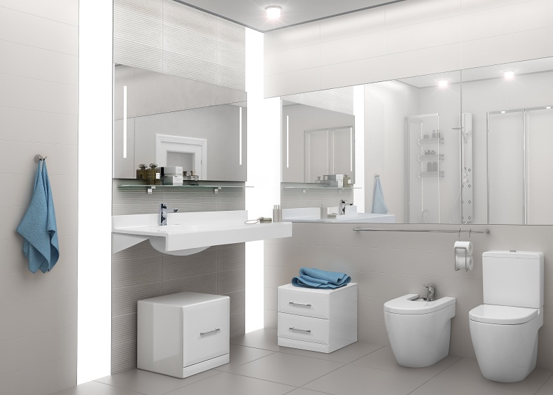 Зеркало Aquaton Отель 100 с подсветкой с функцией антипар 1A107402OT010 - 3