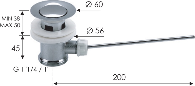 Смеситель для раковины Remer Class Line L10L - 2