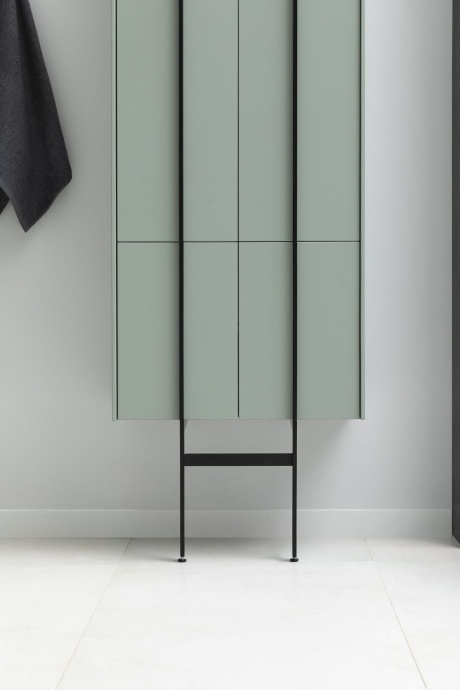 Шкаф пенал Allen Brau Reality 60 подвесной серо - зеленый матовый 1.32003.CGM - 17