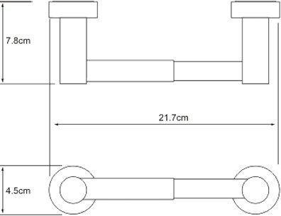 Держатель туалетной бумаги Wasserkraft Donau K-9422 - 2