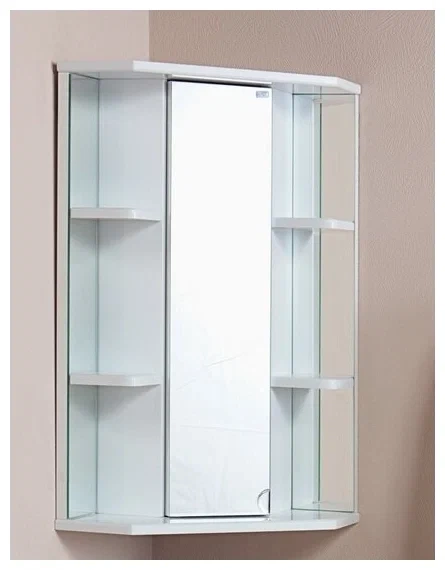Зеркало-шкаф угловой Onika Кредо 35 белый  303501 - 1