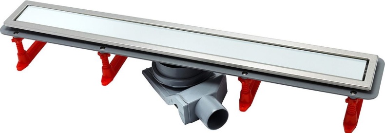 Душевой лоток Pestan Confluo Premium Line 750 белое стекло/сталь 13000284 - 0