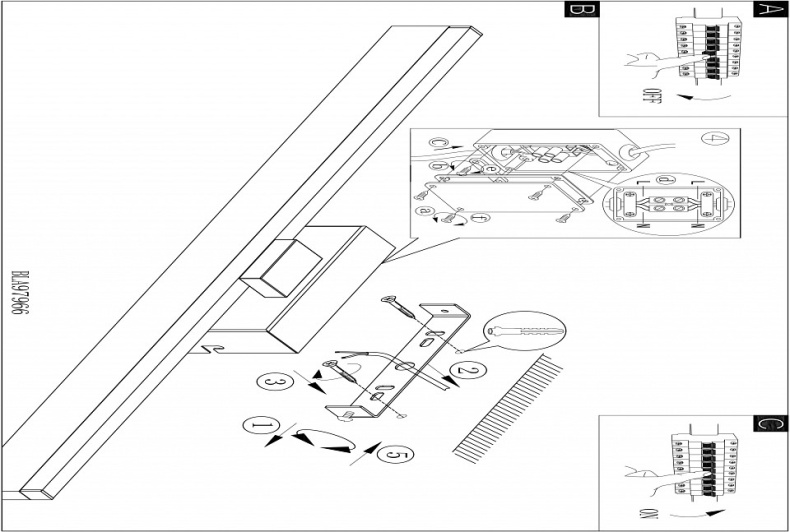 Подсветка для зеркал Eglo Palmital 97966 - 1