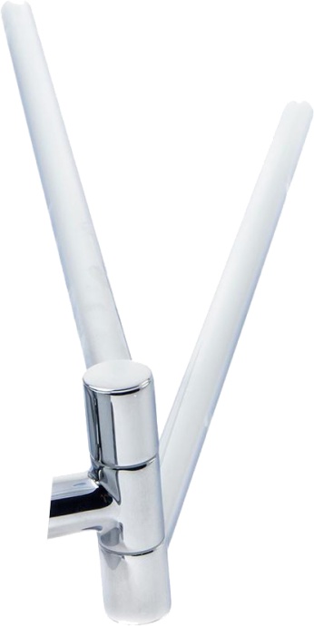 Полотенцедержатель Hansgrohe PuraVida двойной 41512000 - 4