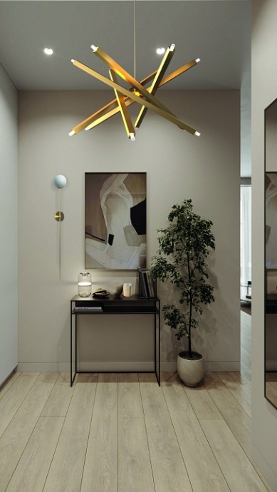 Люстра на штанге Milosh Tendence 793 0793CL-12GD - 2