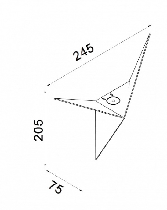 Настенный светодиодный светильник Maytoni Trame C808WL-L3W - 3