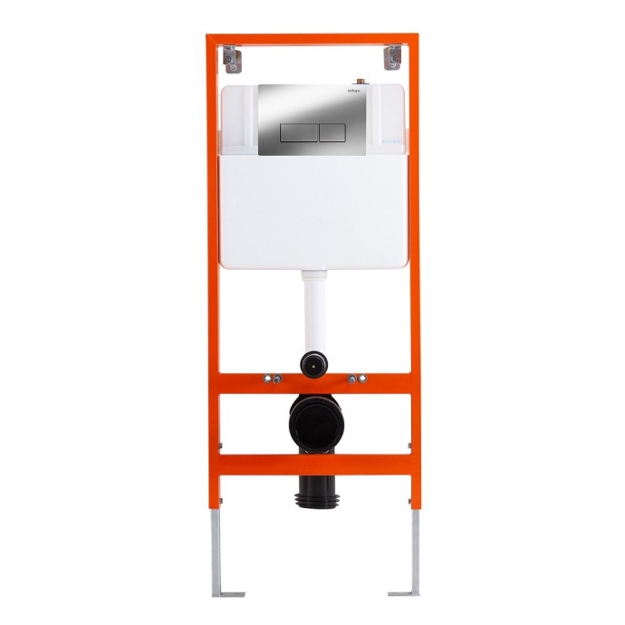 Система инсталляции BelBagno с кнопкой смыва хром BB097SET.Q.CR - 1