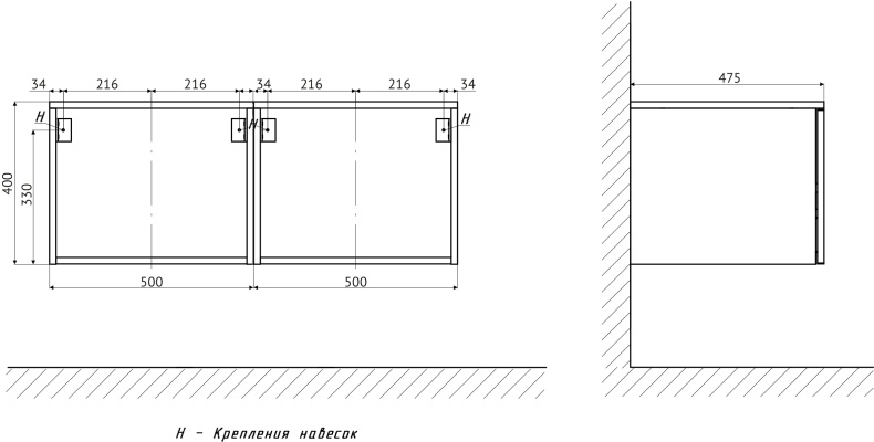 Тумба STWORKI Ольборг 100 481935 - 3