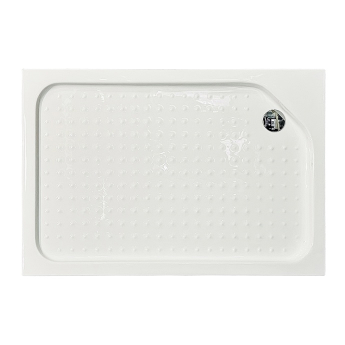 Душевой уголок Royal Bath HP 120х80 R профиль черный стекло матовое RB8120HP-C-BL-R - 2