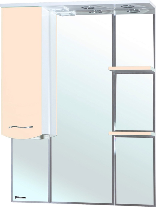 Мебель для ванной Bellezza Мари 85 белая/бежевая - 3