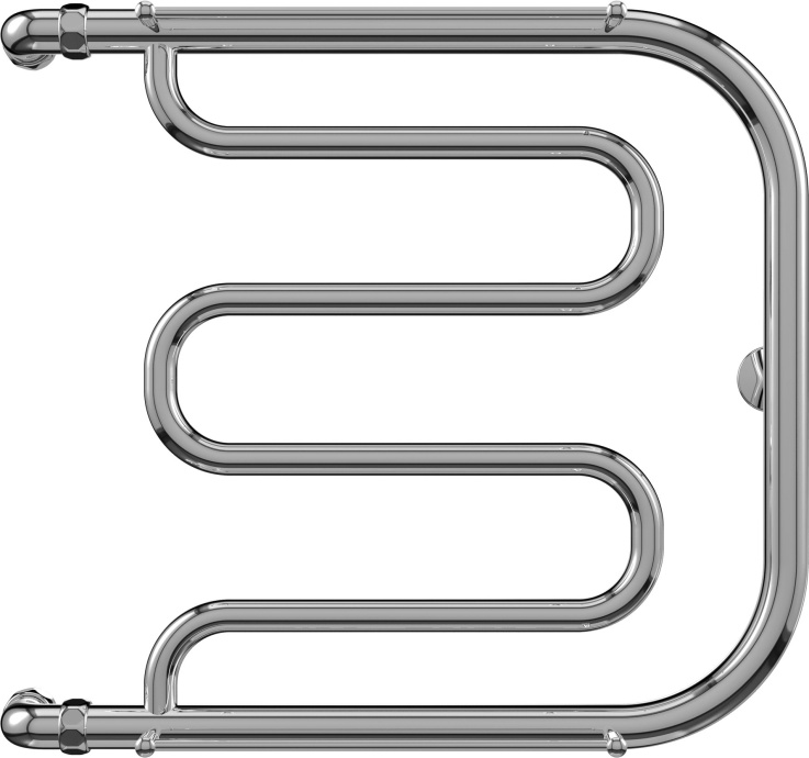 Водяной полотенцесушитель Terminus Фокстрот 500x500 Хром 4620768881282 - 0