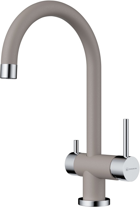 Смеситель Omoikiri Yamada GR для кухонной мойки 4994261 - 0