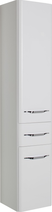 Шкаф-пенал Aquanet Виченца 36 белый глянец 196964 - 0