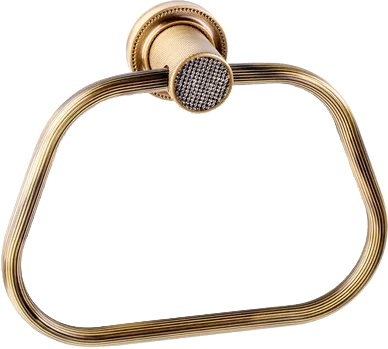 Полотенцедержатель Boheme Royal Cristal Bronze кольцо 10925-BR - 0
