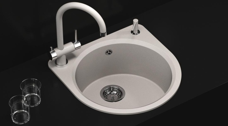 Мойка кухонная Omoikiri Akegata 51 пастила 4993754 - 3