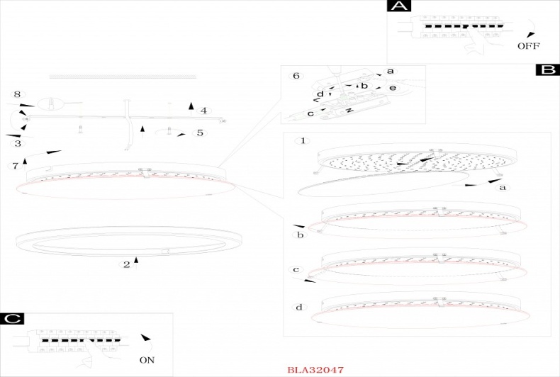 Накладной светильник Eglo ПРОМО Arezzo 2 32047 - 1