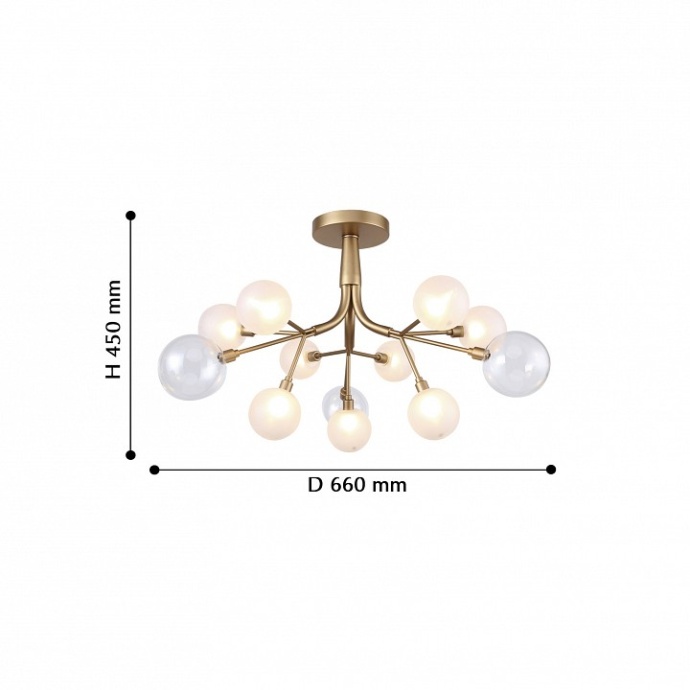Люстра на штанге Favourite Babylon 2515-9U - 1