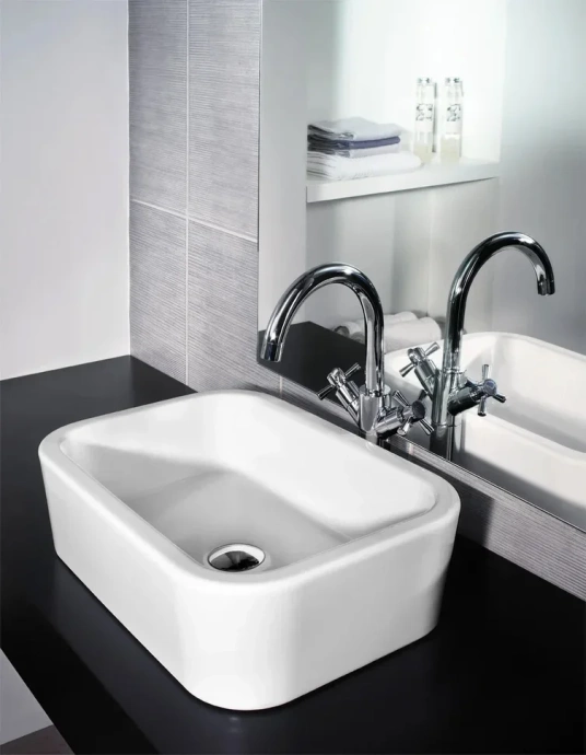 Раковина накладная beWash Ontario 49 белый глянец 35481001 - 1