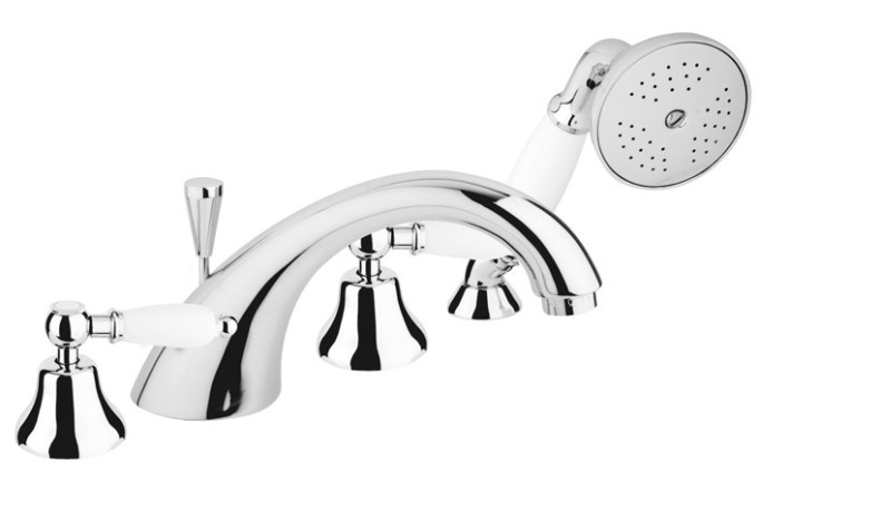 Смеситель для ванны Cezares FIRST хром  FIRST-BVD-01-M - 0