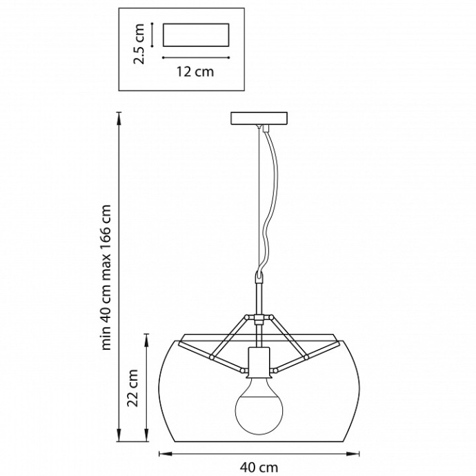 Подвесной светильник Lightstar Acquario 752010 - 2