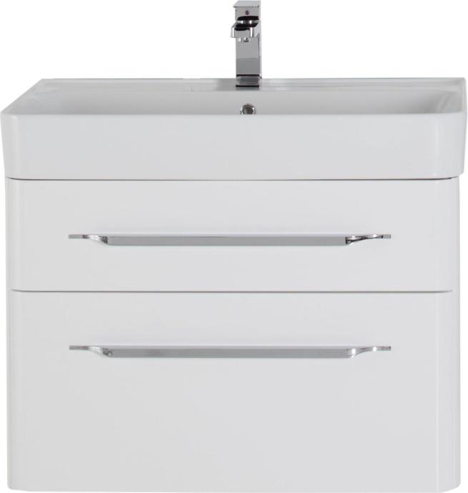 Тумба для комплекта Aquanet Виченца 80 белый глянец 196963 - 1