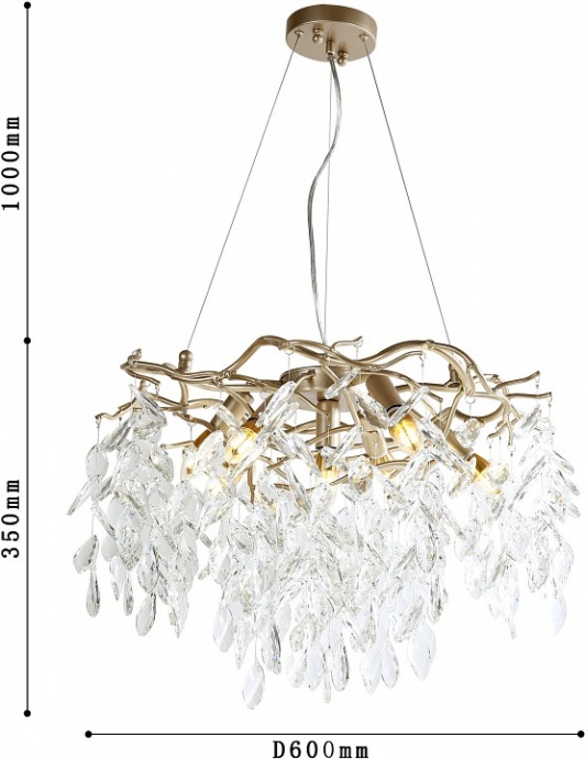 Подвесная люстра Favourite Brillo 3056-7P - 2