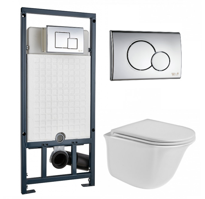 Комплект Weltwasser MARBERG 507 + TELBACH 004 GL-WT + MAR 507 RD  10000006994 - 0