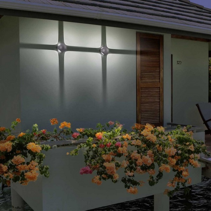 Уличный настенный светодиодный светильник Novotech Street Calle 358464 - 2