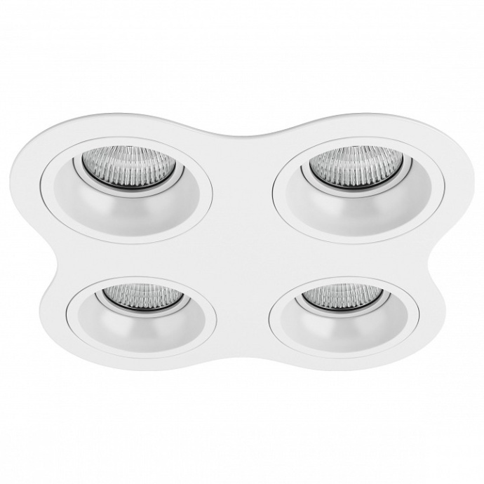 Встраиваемый светильник Lightstar Domino (214646+214606+214606+214606+214606) D64606060606 - 0