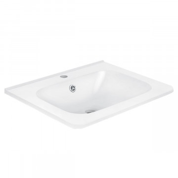 Мебельная раковина Vincea 60 белая VCB-2VP600W - 0