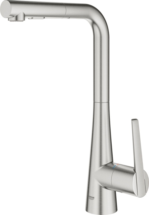Смеситель Grohe Zedra 32553DC2 для кухонной мойки, суперсталь - 3