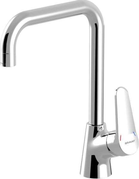 Смеситель Bravat Eco F7111147C-1 для кухонной мойки - 0