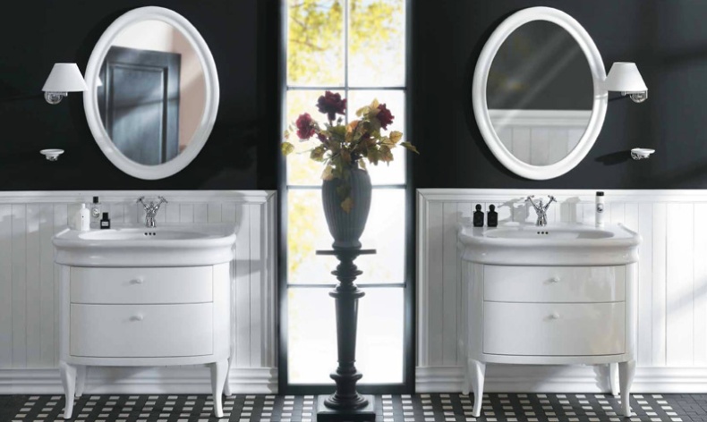 Тумба с раковиной Simas Lante LAM90 белый глянцевый - 2