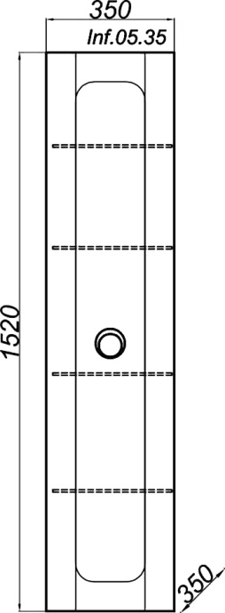 Шкаф-пенал Aqwella 5 stars Инфинити П35 подвесной белый Inf.05.35 - 4