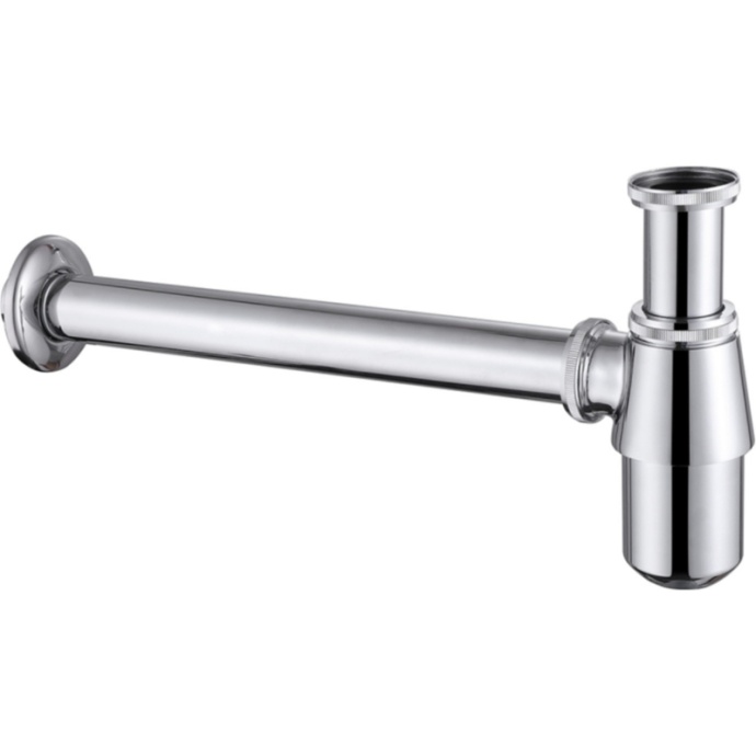 Сифон для раковины Abber хром  AF0032 - 0