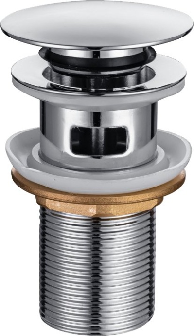 Донный клапан для раковины Allen Brau Priority Round 5.31023-00 с переливом, хром - 0