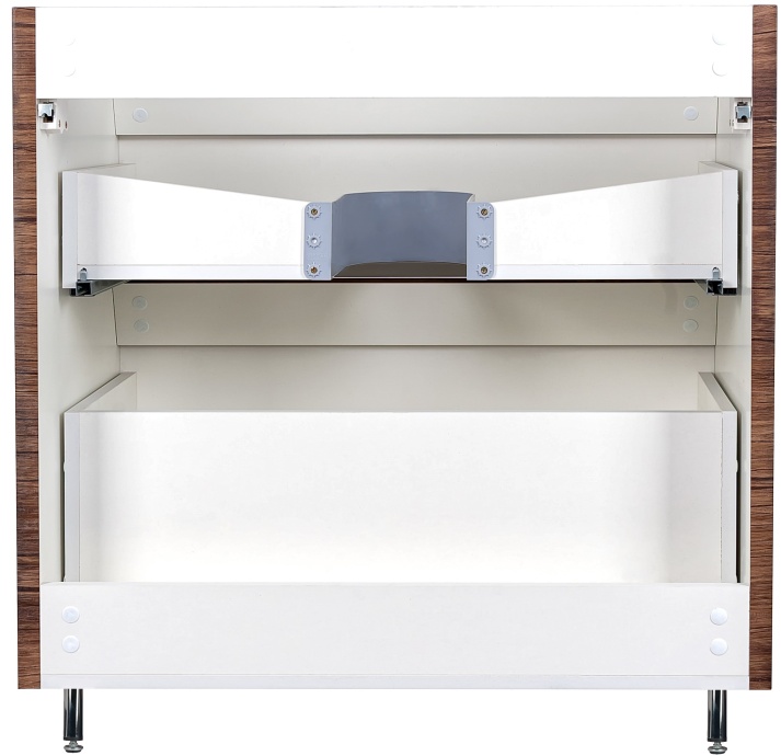 Тумба с раковиной Style Line Атлантика 80 Люкс Plus, напольная, старое дерево - 5