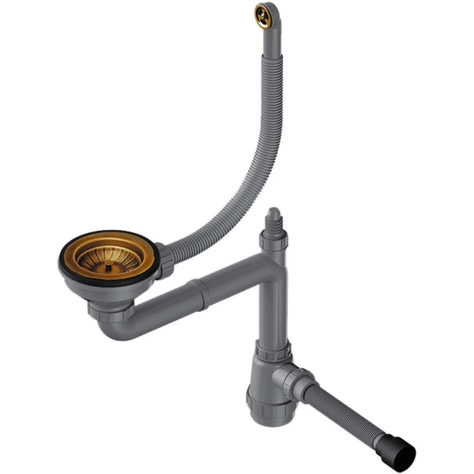 Сифон для кухонной мойки Omoikiri хром  4956766 - 0