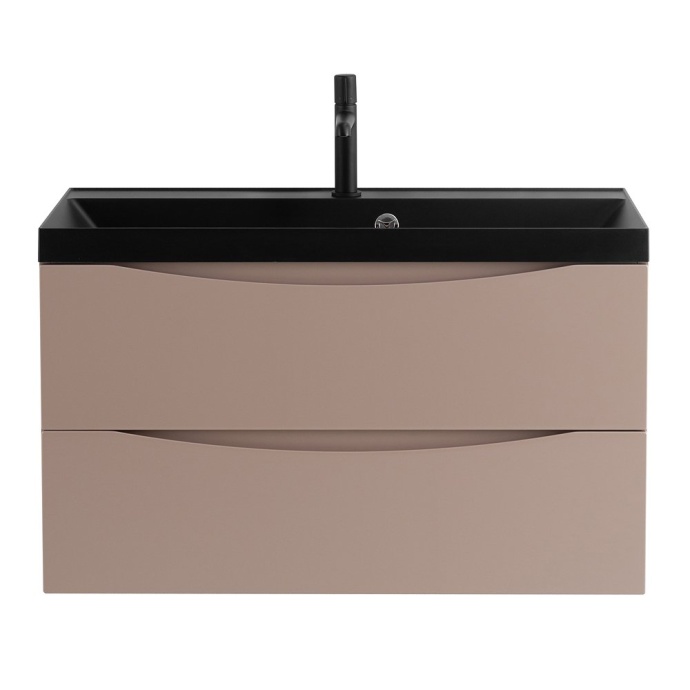 Тумба с раковиной BelBagno Marino 90 бежевый матовый - 1