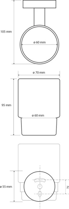 Стакан Bemeta White 104110014 - 1