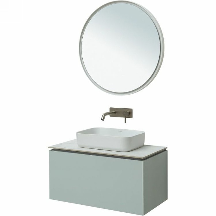 Тумба под раковину Allen Brau Infinity 85 светло - зеленый матовый 1.21002.PWM - 5