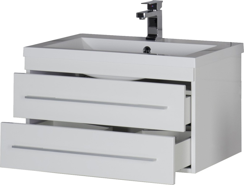 Тумба с раковиной Aquanet Нота 75 белая 171487 - 5