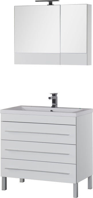 Мебель для ванной Aquanet Верона 90 белая 178470 - 10