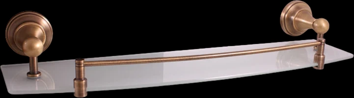 Полка стеклянная Rav Slezak Morava 50 бронза MKA0900/50SM - 0