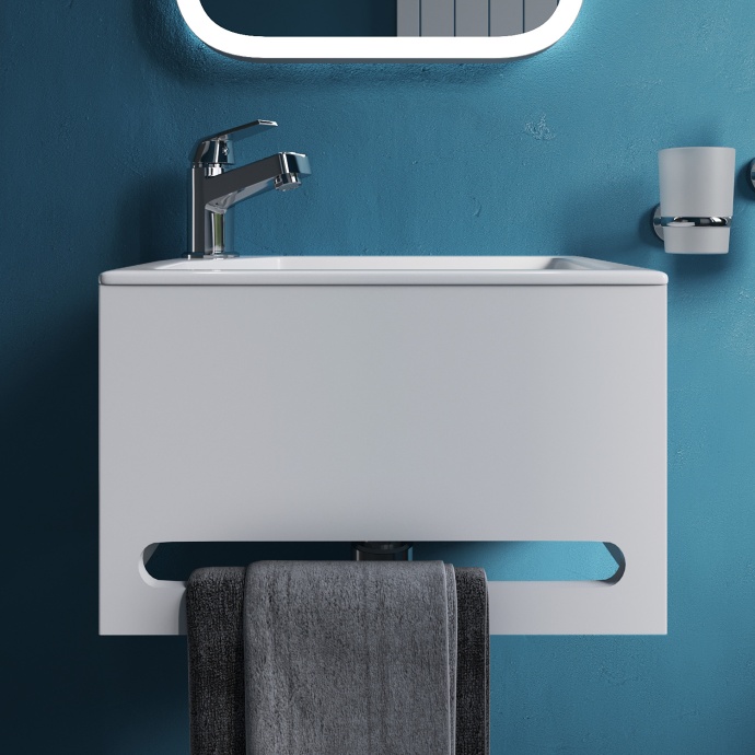 Тумба с раковиной DIWO Казань 40 L РК40L - 0