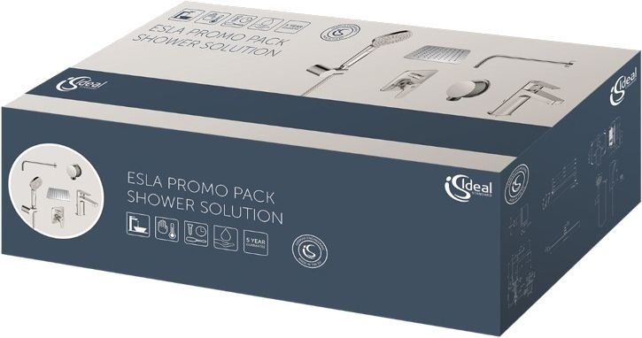 Душевой комплект Ideal Standard Esla хром  BD002XC - 8