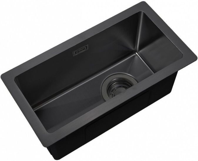 Мойка кухонная Zorg Light ZL R 230440 GRAFIT - 0