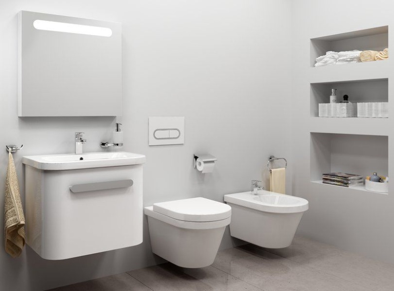 Кнопка смыва Ravak Chrome белая X01455 - 1