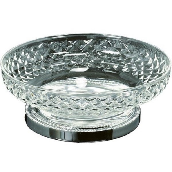 Мыльница настольная Boheme Murano crystal хром глянцевый 10204 - 0