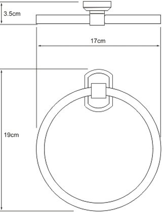 Полотенцедержатель Wasserkraft Oder K-3060 - 2